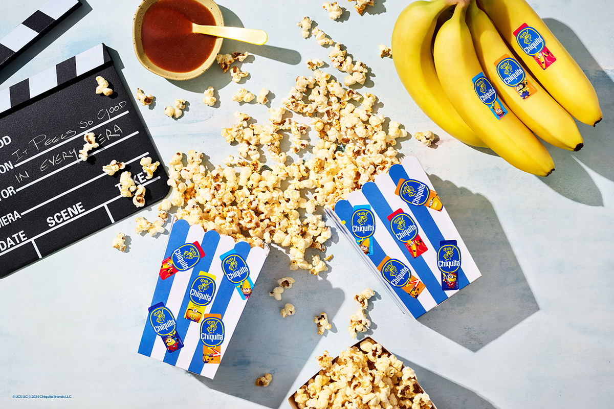 Popcorn mit Chiquita Bananen-Karamellsauce und Meersalz